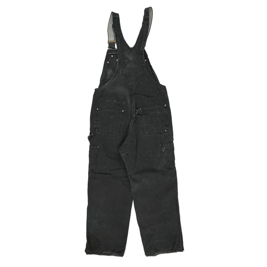 Vintage Carhartt Double Knee Dungarees - 34″ Waist Black Cotton
