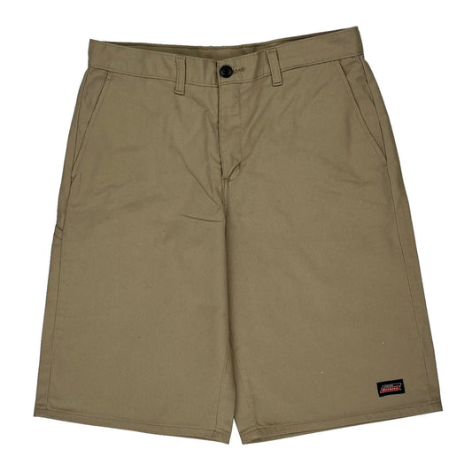 Vintage Dickies Shorts - 32W 12L Beige Polyester Blend