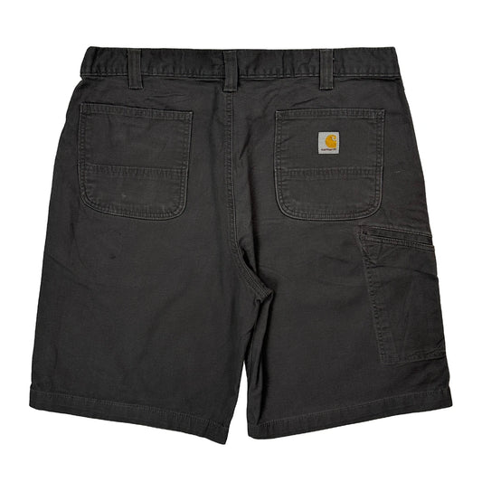 Carhartt Carpenter Shorts - 38W 10L Grey Cotton