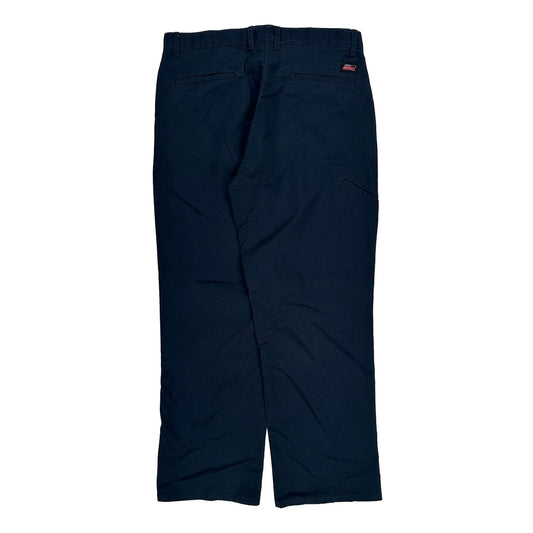 Vintage Dickies Trousers - 34W 31L Navy Polyester Blend