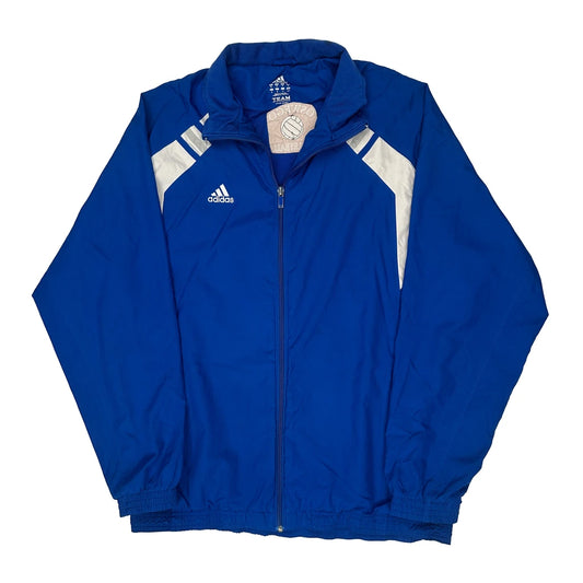 Oswego Volleyball Adidas Track Jacket - Medium Blue Polyester