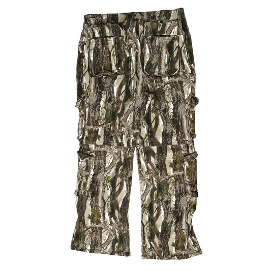 Mossy Oak Camo Cargo Trousers - 34W 30L Camo Cotton