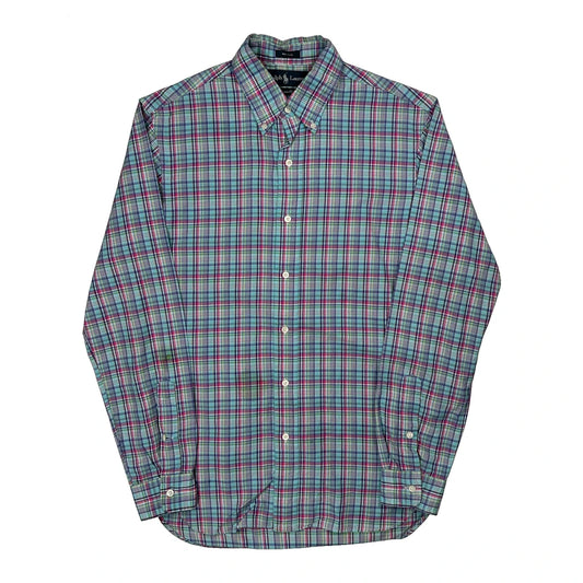 Ralph Lauren Checked Shirt - Small Multicoloured Cotton