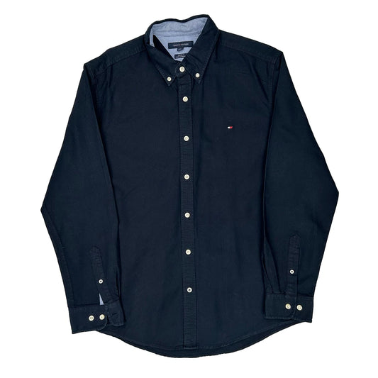 Vintage Tommy Hilfiger Shirt - Large Navy Cotton