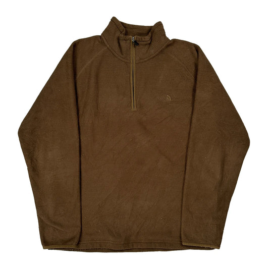 Vintage The North Face Fleece - Large Brown Polyester