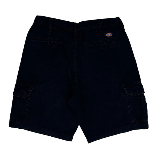 Dickies Cargo Shorts - 32W 10L Navy Cotton