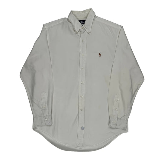 Ralph Lauren Shirt - Large White Cotton