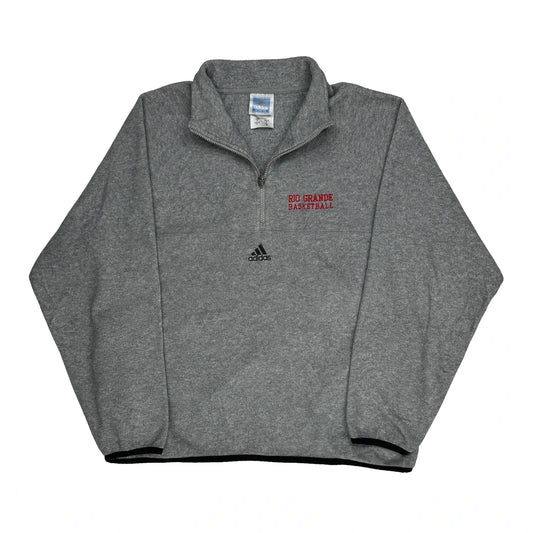 Rio Grande Basketball Adidas Fleece - Medium Grey Polyester