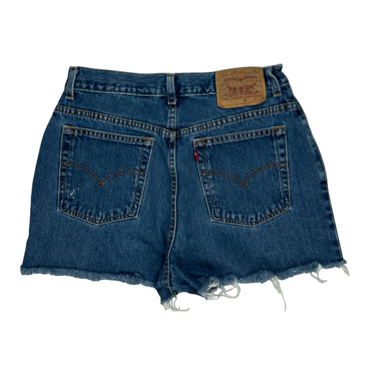 Levis Denim Shorts - 29W UK 10 Blue Cotton