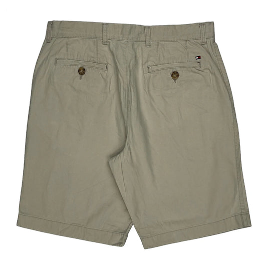 Vintage Tommy Hilfiger Chino Shorts - 32W 9L Beige Cotton