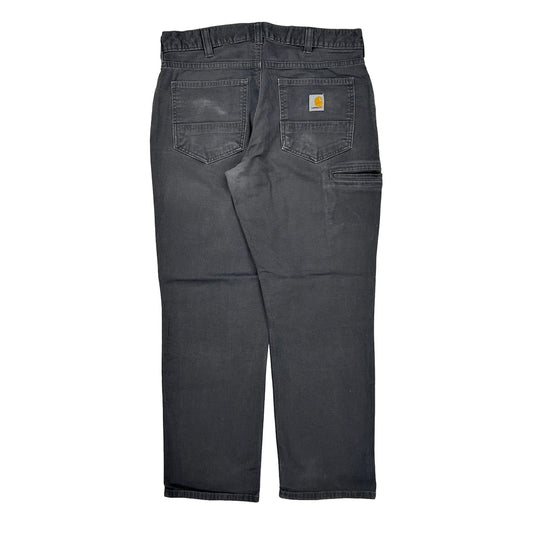 Carhartt Carpenter Trousers - 32W 30L Grey Cotton