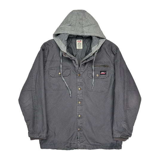 Dickies Work Jacket - Large Grey Cotton