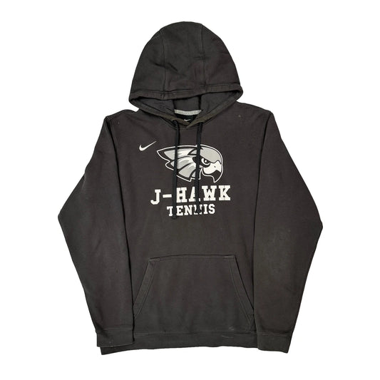 Vintage J-Hawk Tennis Nike Hoodie - Large Black Cotton
