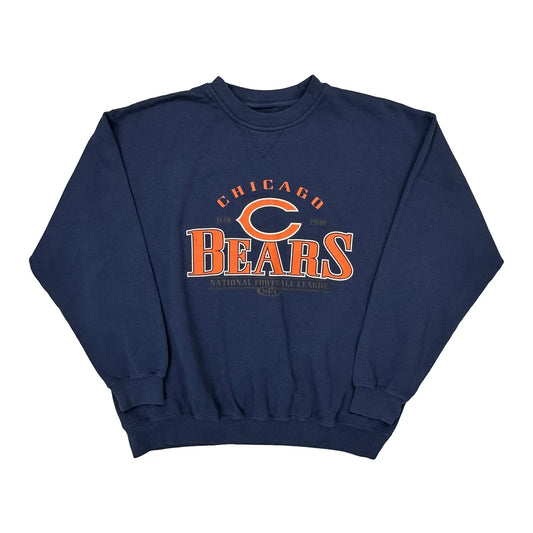 Chicago Bears Nfl Sweatshirt - XL Blue Cotton
