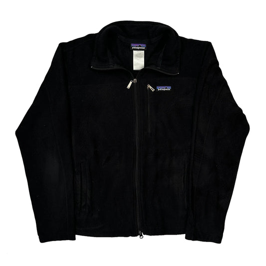 Patagonia Fleece Jacket - Medium Black Polyester