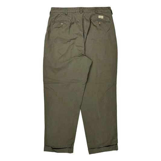 Polo By Ralph Lauren Chinos - 36W 29L Green Cotton