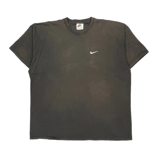 Nike T-Shirt - 2XL Black Cotton