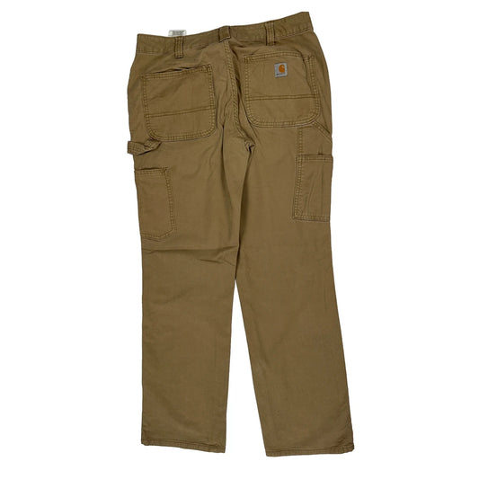 Vintage Carhartt Carpenter Trousers - 32W 30L Brown Cotton