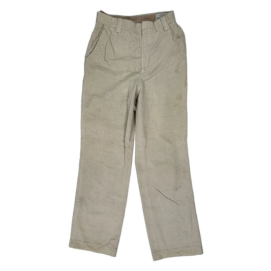 Woolrich Cord Trousers - 24W UK 6 Beige Corduroy