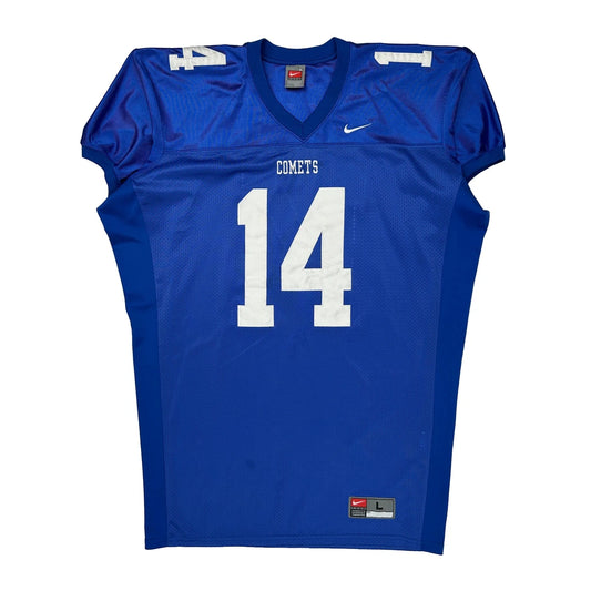 Comets Nike Jersey - Large Blue Polyester