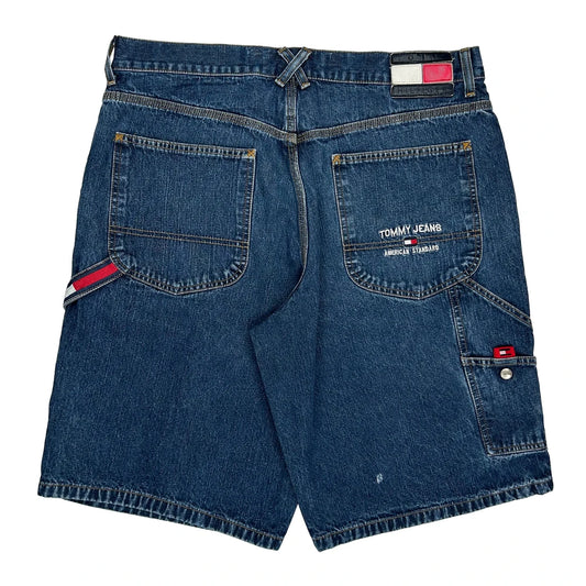 Tommy Jeans Denim Shorts - 36W 12L Blue Denim