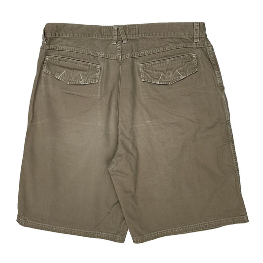Nautica Shorts - 38W 11L Khaki Cotton