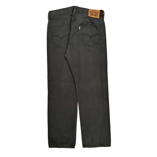 Levis 505 Jeans - 34W 31L Grey Cotton