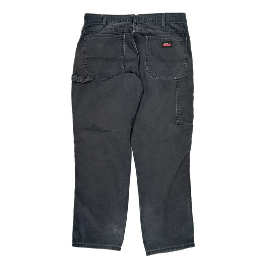 Dickies Carpenter Trousers - 32W 32L Grey Cotton
