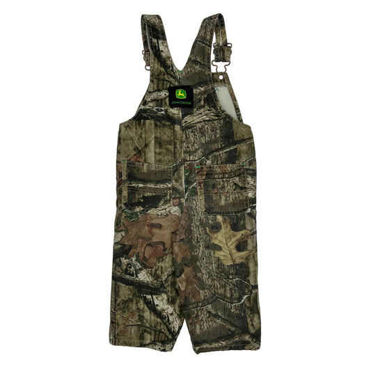Age 2 John Deere Camo Dungarees - 2XS Camo Cotton