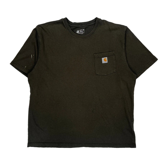 Carhartt T-Shirt - XL Black Cotton