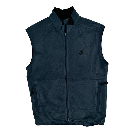 Therma-Fit Nike Acg Gilet - Large Blue Polyester