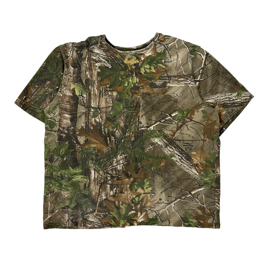 Vintage Realtree T-Shirt - XL Camo Cotton Blend