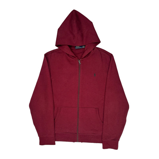 Polo By Ralph Lauren Hoodie - XL Red Cotton