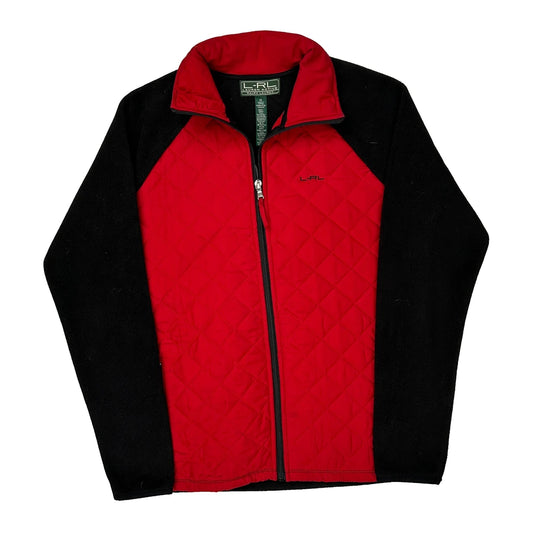 Ralph Lauren Fleece Jacket - Medium Black Polyester