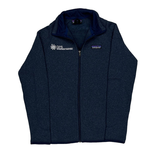 Patagonia Fleece Jacket - XS Blue Polyester