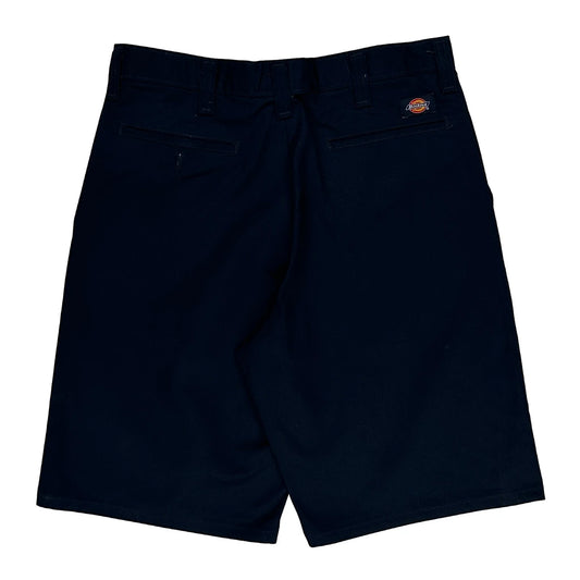 Dickies Chino Shorts - 32W 10L Navy Cotton