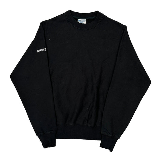 Champion Sweatshirt - Small Black Cotton