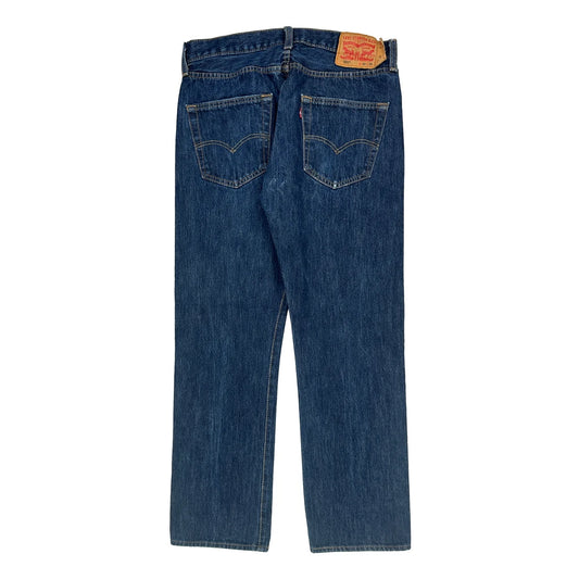 501 Levis Jeans - 32W 32L Blue Denim