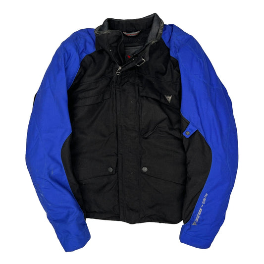 Vintage Safety Equipment Dainese Motorcycle Jacket - Medium Black Gore-Tex