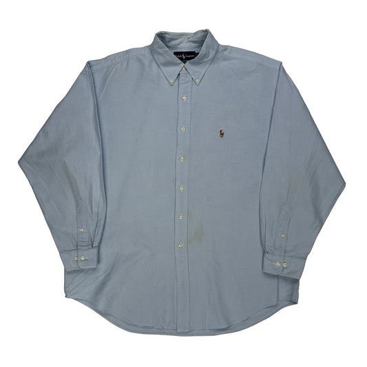 Ralph Lauren Shirt - XL Blue Cotton