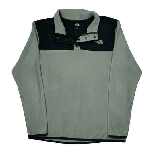 The North Face Fleece - Large Green Polyester