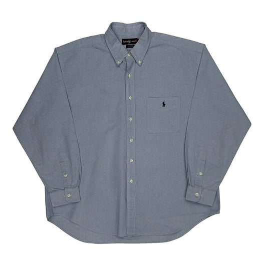 Ralph Lauren Shirt - XL Blue Cotton