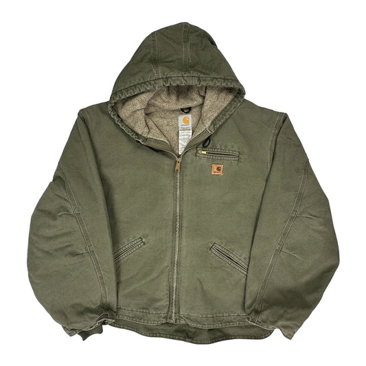 Carhartt Jacket - 4XL Green Cotton