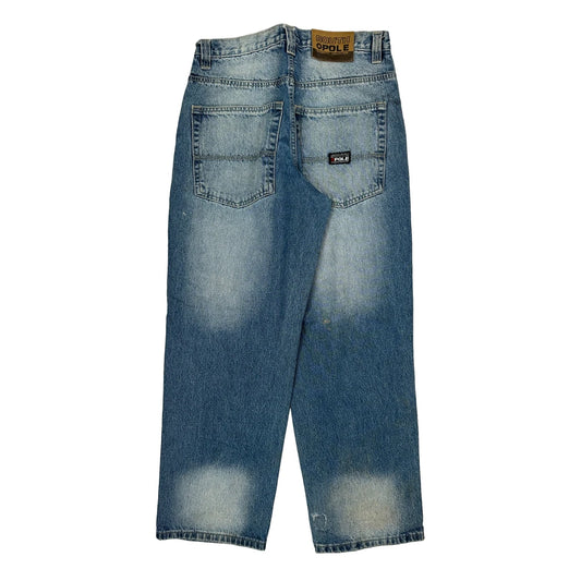 Hip Hop Southpole Baggy Jeans - 30W 31L Blue Denim
