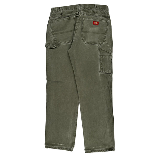 Dickies Carpenter Trousers - 31W 31L Grey Cotton