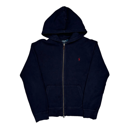 Polo By Ralph Lauren Hoodie - Large Navy Cotton