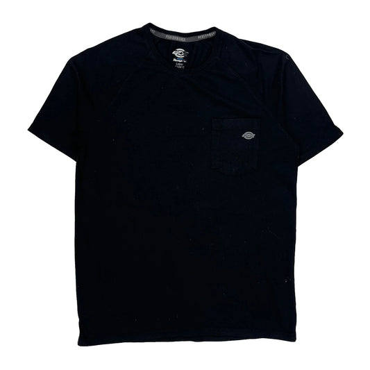 Dickies T-Shirt - Large Black Cotton Blend