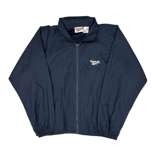 Reebok Windbreaker - Medium Navy Nylon
