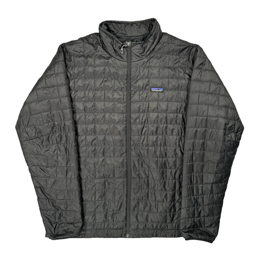 Vintage Patagonia Puffer - 2XL Black Polyester