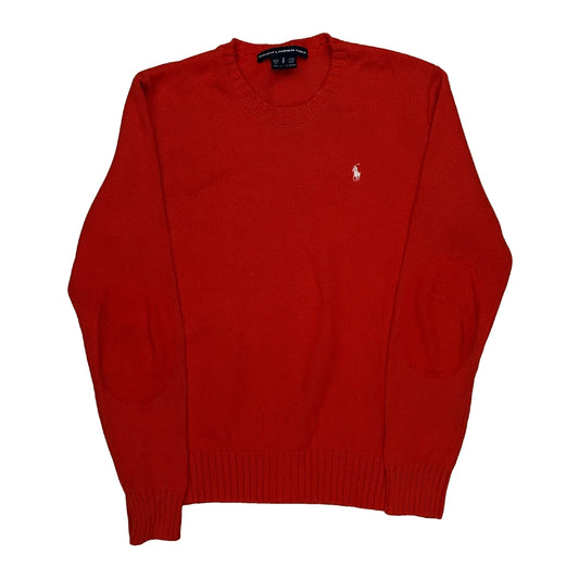 Vintage Ralph Lauren Jumper - Small Red Cotton